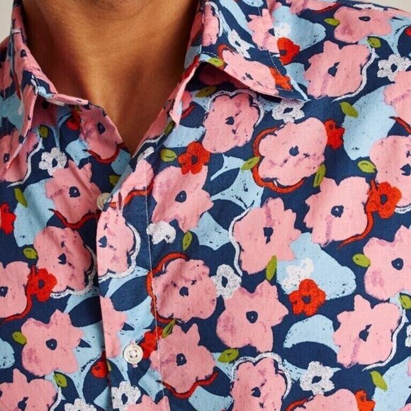 Bonobos Multicolor Floral Button Down Shirt - Picture 3 of 9
